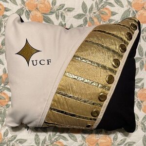 UCF Decorative Pillow from Marching Knights uniform